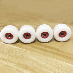 Sport Skateboard Soft Cruiser Trick Wheels 50mm 83A Set With Bearings Spacers