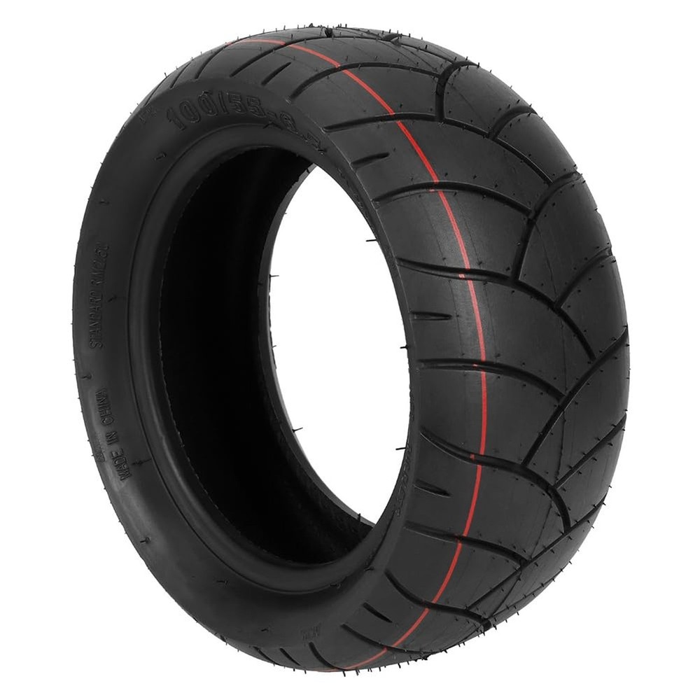 11 inch 90/65-6.5 Tubeless Tire for Electric Scooters, 100/55-6.5 Rubber Thic…