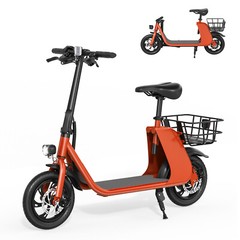 450W E-Foldable Electric Bike Electric Scooter With Seat Ebike UL 2849 certified