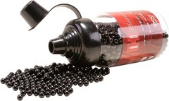 High Quality Black Plated .177 Caliber BBs – 1500 Count for Hunting & Targeting