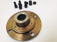 Free wheel threaded Large Size w hub adapter f 1-1/8″ shaft axle 4 holes