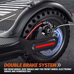 Electric Scooter for Adult 2400W Dual Motors 43Miles 40MPH Off-Road Scooter BQ