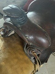 Vintage Apache Saddle