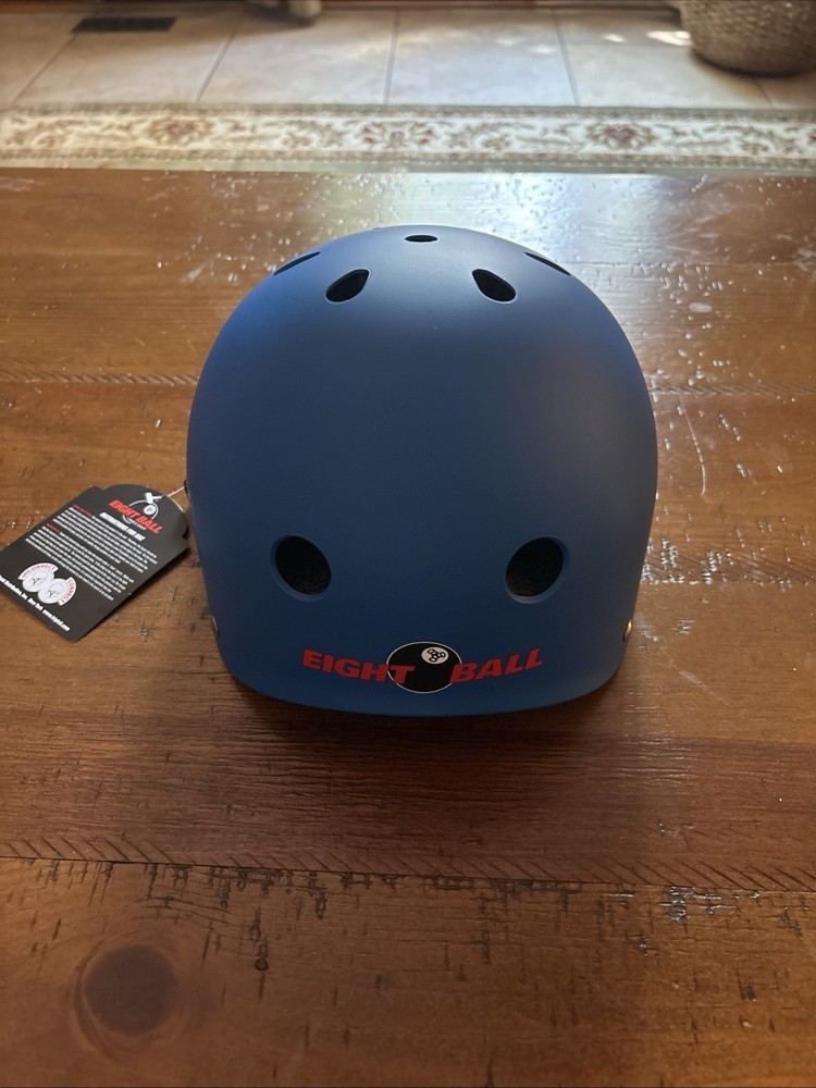 SMU Eight Ball Helmet Blue XS Youth New