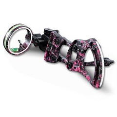 Archery Compound Bow Sight 1 Pin Professional Bow Sight Light Micro Adjustable ]