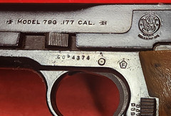 VINT 1974 SMITH & WESSON CO2 PISTOL md 79g .177 cal + FACTORY BOX MANUAL 8w6