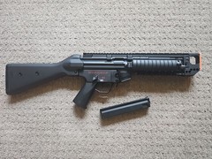 6mmProShop Custom Sword-Fish Airsoft AEG Sub-Machine Gun