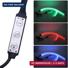 LED Lights for Scooter, 2 Pcs Electric Scooter Strip Light Battery Operated Scoo