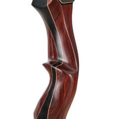 60″ Takedown Recurve Bow Wooden Riser American Hunting For Left & Right Hand