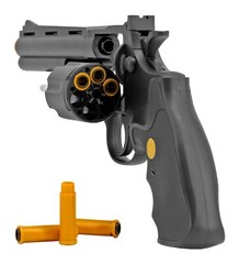UKArms Revolver Airsoft Pistol 6″ Barrel .357 Replica G36B – Black