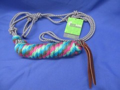 Ecoluxe 10′ Lead Rope Halter Weaver Organic Bamboo Multi-Color
