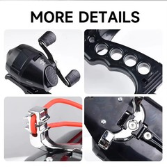 Hunting Fishing Bow Bowfishing Kit Catapult Sling Archery Arrow Shooting Outdoor