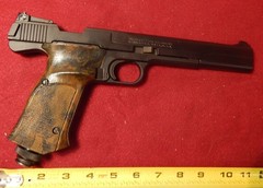 Great Smith & Wesson Model 79G .177 Caliber Air Pistol Resealed and Shoots Great