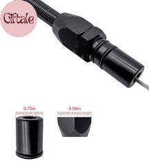700R4 4L60E 4L80E Trans Flexable Stainless Braided Hose Dipstick Compatible with