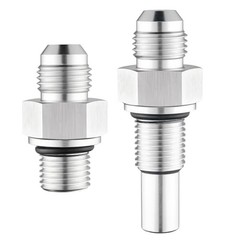6AN Male Flare to 1/4″ NPSM Fitting, 4L80E Transmission Cooler Line AN