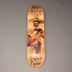Rare ANTI HERO GRANT TAYLOR A BITTER SWEET 2016 SKATEBOARD DECK DLX