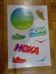 Sticker Decal Hoka running gear set of running stickers whole sheet