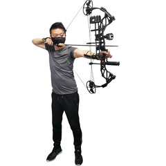 SAS Feud X 30-70 Lbs 19-31″ Compound Bow Pro Package 300+FPS Target Hunting