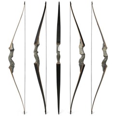 20-60lbs 60″ Archery Longbow Takedown Recurve Bow Target Hunting Shooting