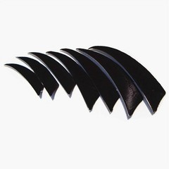 25-Pack 4-Inch Real Turkey Feather Fletching for Enhanced Archery Performance