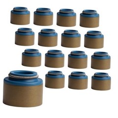 16pcs Rubber Positive Valve Stem Seal – Fits an» Valve Stem and a 0.530 11/32