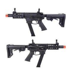 Airsoft Gas Blowback GBB Rifle TWS 9mm SBR 330 FPS 30-50 RDS BB Capacity Black