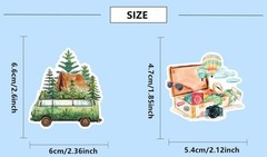 50 Pcs Outdoor Travel Stickers Kids Teens Adults Hiking