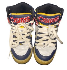 VINTAGE Osiris Skate Shoes NYC 83, Rare Primary Colors w/ Box Y2K US Mens Sz 10