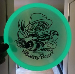 🎃 FREDDY KRUGER 🎃 Discraft Halloween BuZzz 🎃 Limited Edition 2016 Glo 177+