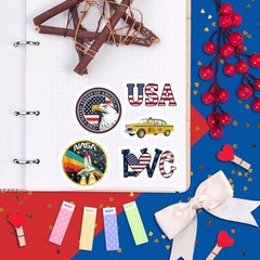 USA Stickers for Water Bottle and Laptop – USA Party Supplies & Decorations, …