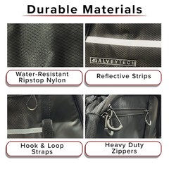 XL Rear Rack Bag for Bicycles & e-Bikes, 12L Bike Trunk Bags for Bicycle & eBike