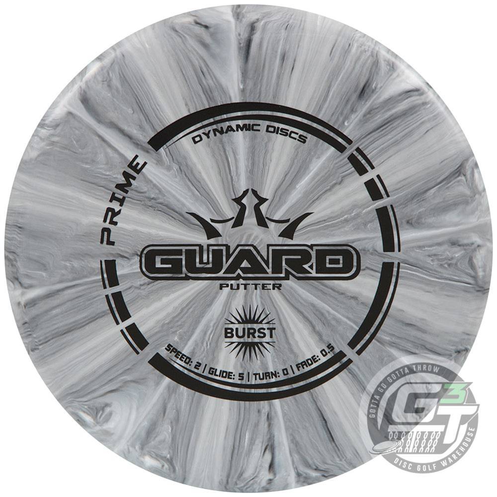 NEW Dynamic Discs Prime Burst Guard Putter Golf Disc – COLORS WILL VARY