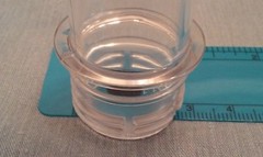 3 tubes caps 1.5 oz water proof Geocache Containers Storage Vault Crush Survival