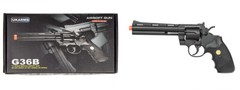 Ukarms G36B 357 Magnum Revolver Full Spring Airsoft Pistol Hand Gun W/ Shells 6m