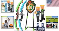Indoor Outdoor Bow and Arrow Set for Boys Girls