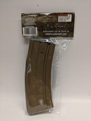 Elite Force M4/M16 Airsoft Gun Magazine, 300 Rounds