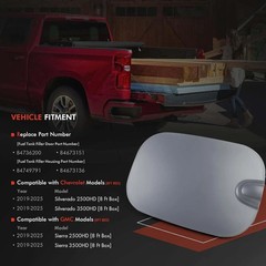 84736200 Fuel Tank Filler Cap Door Fit for Chevy Silverado 2500 3500 HD For GMC