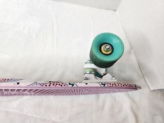 Penny Board 27″ Skateboard Pink Retro Fresh Prints Pattern White Green Australia