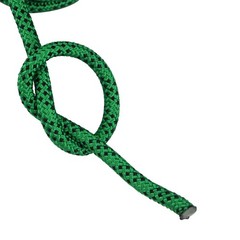 3/8 «x 100′ Black&Green Braided Polyester Arborist Rigging Rope Garden 3250lbs