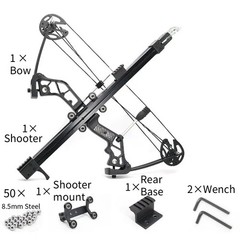 Compound Bow Set Rapid Bow Shooter Launcher 40-70lbs Adjustable Archery Hunting