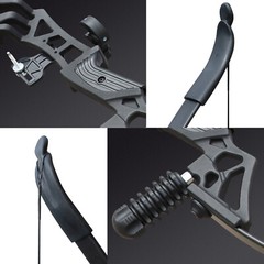 30/40LBS Hunting Archery Takedown Recurve Bow Right Hand Target Adult Practice
