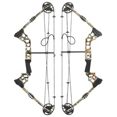 Compound Bow Set 20-70lbs Adjustable 320fps IBO Adult Beginners Hunting Target