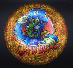 Discraft ESP Buzzz 180g Cap N Dead SuperColor Full Foil Rare Midrange