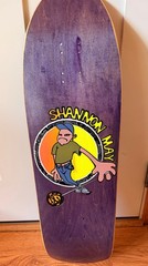 NOS G&S Shannon May “Yo-Yo Kid” Skateboard Deck – Original 1991 – Not a Reissue