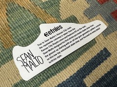 Etnies 2010 Sean Malto Pro Shoe Sticker KC Royal Blue F&F Escapist RARE Decal