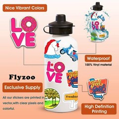 200 Stickers Skateboard Vinyl Laptop Luggage Decals Dope Sticker Random Bottle