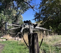 Evike Custom LCT SVD-S AEG Airsoft Rifle Semi-Auto w/ Optic, Sling
