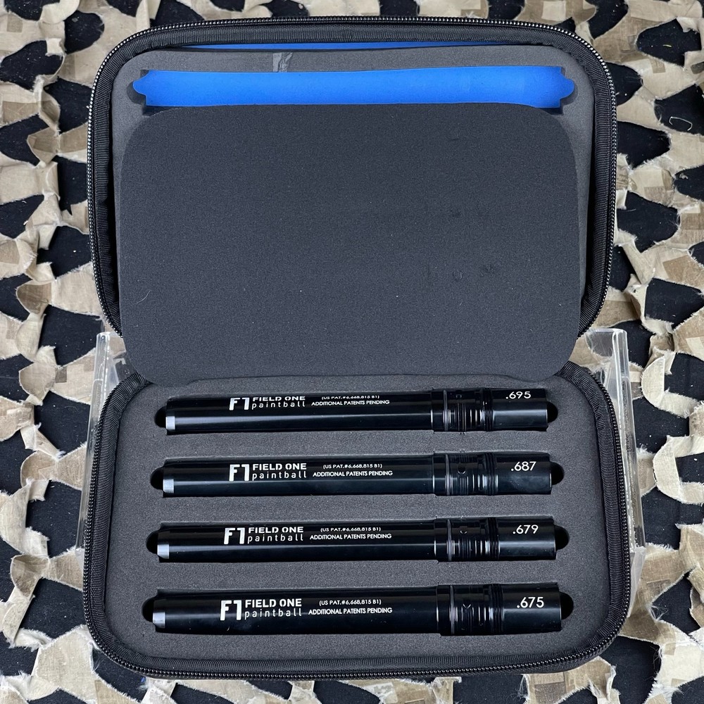 Field One Acculock Barrel Complete Insert Kit – Autococker Threaded – Blackout