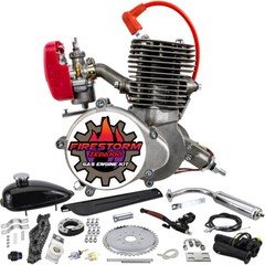 New Zeda 100 Complete 50mm Bore 2 Stroke Bicycle Engine Kit – 80cc/100cc – Fires