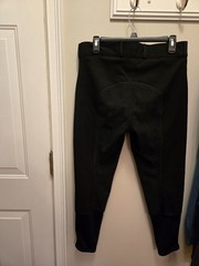 Ovation Black Full Seat Breeches – 32 Slim Secret front lining